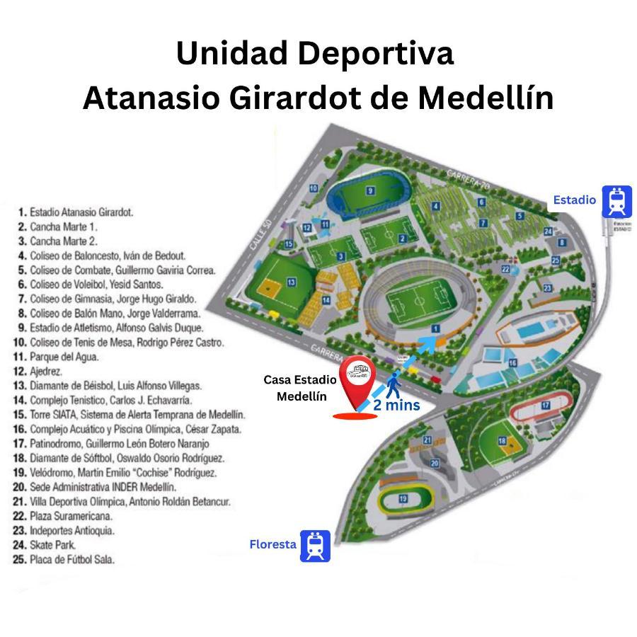 Casa Estadio Medellin ! Apartamentos Renovados En Excelente Ubicacion Laureles Estadio Esterno foto